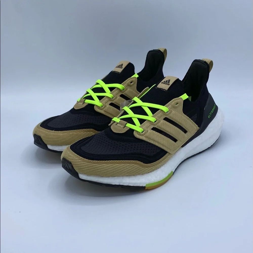 [NEW] Men's adidas Ultraboost‎ 21 Shoes Black GX5254